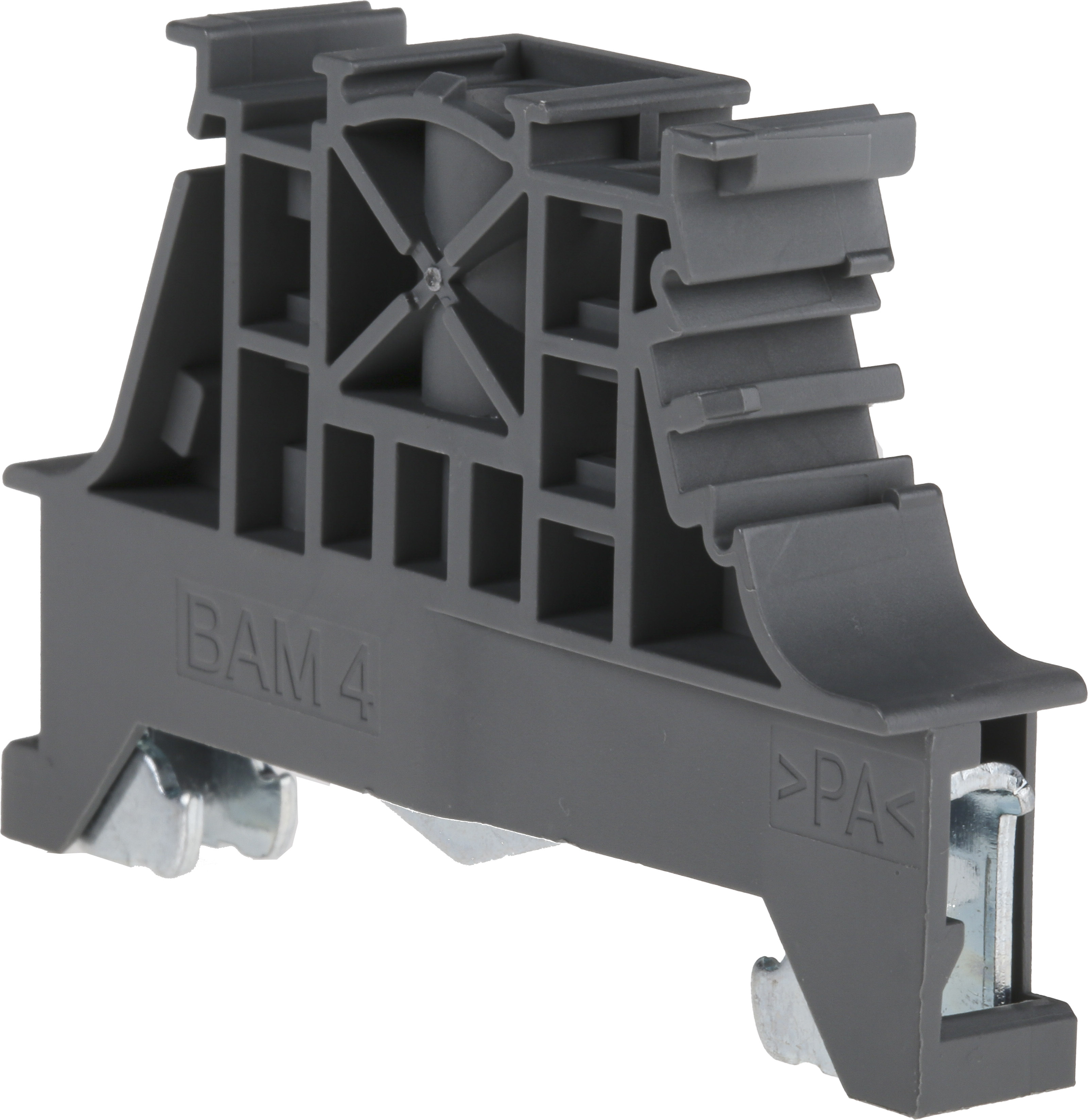 Entrelec BAM4 Series End Stop for Use with SNK Terminal Block, ATEX