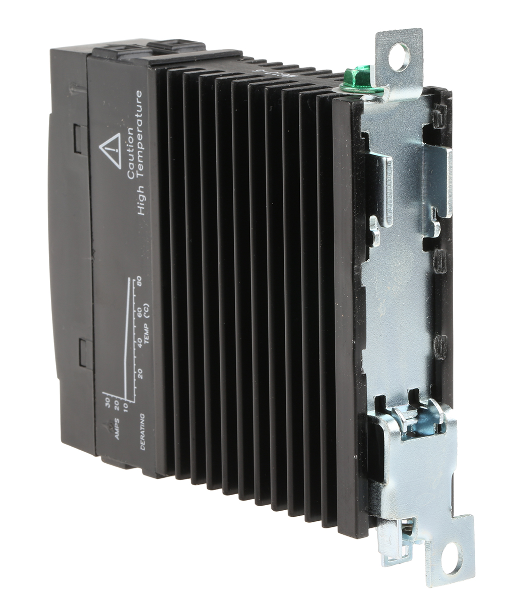 Sensata Crydom CKR Series Solid State Relay, 10 A rms Load, DIN Rail Mount, 280 V rms Load, 32 V Control