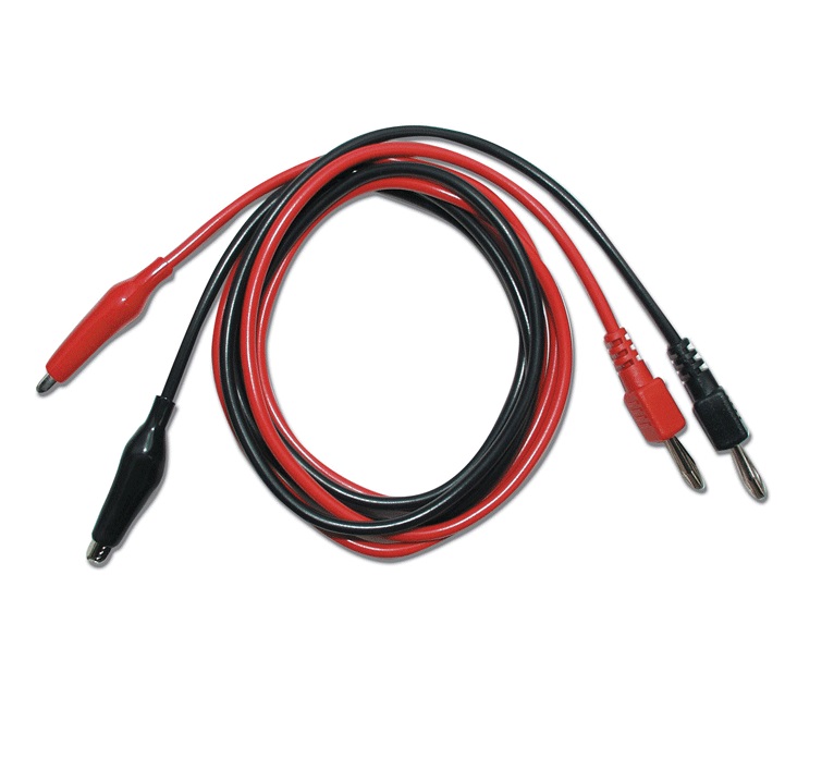 BK Precision Test lead, 5A, 60V, Red/Black, 1m Lead Length