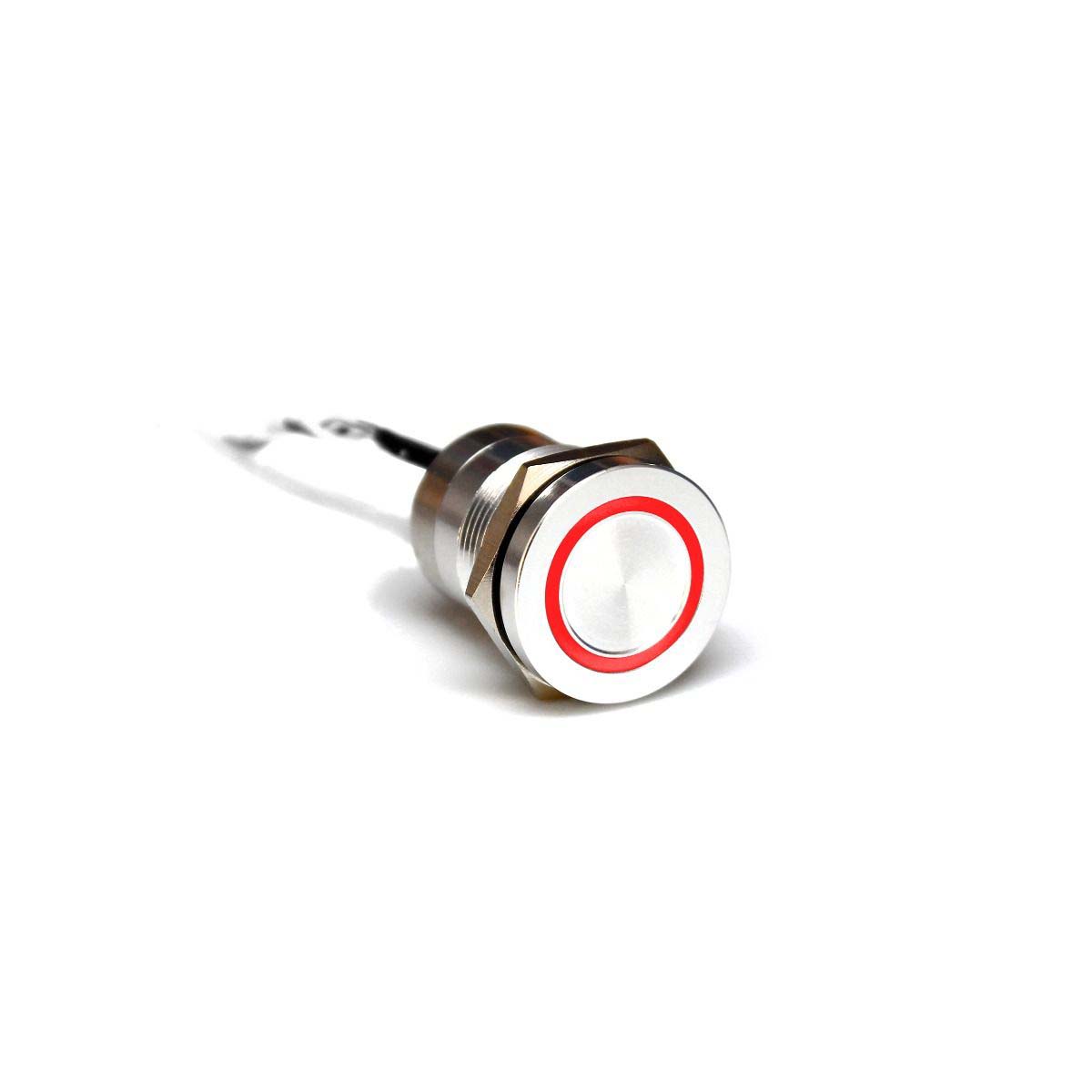 Bulgin Capacitive Switch Latching NO,Illuminated, IP68 Stainless Steel