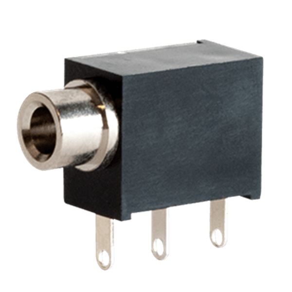 Same Sky Jack Connector 3.5 mm Through Hole Jack Connector Socket