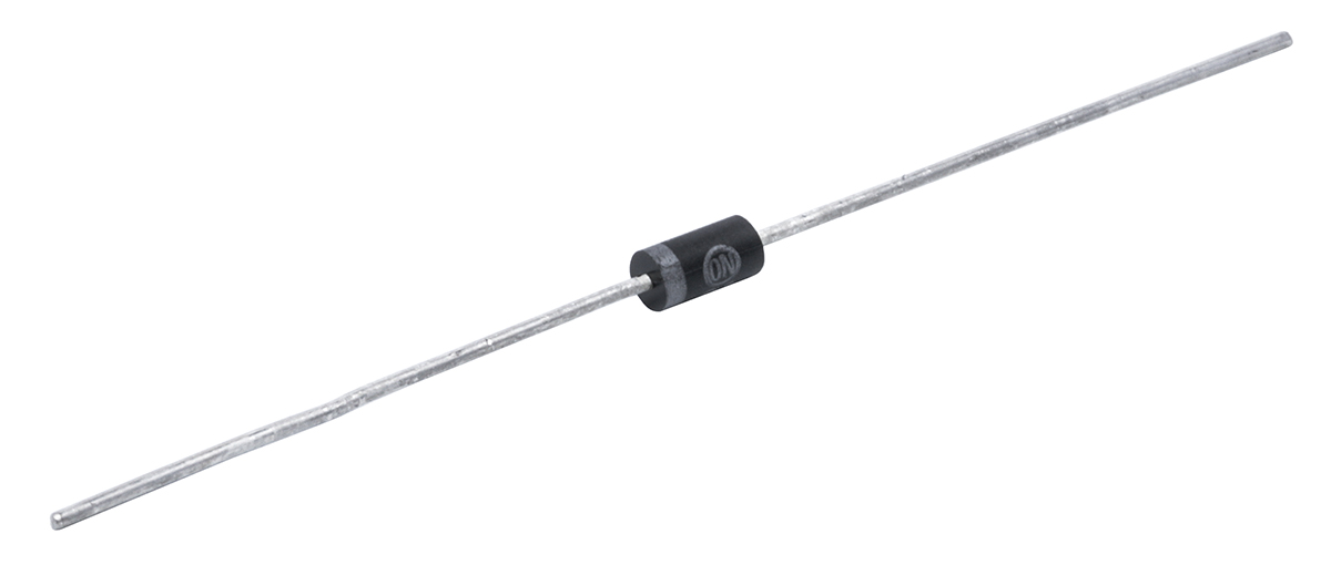 onsemi Switching Diode, 2-Pin DO-41 1N4002RLG
