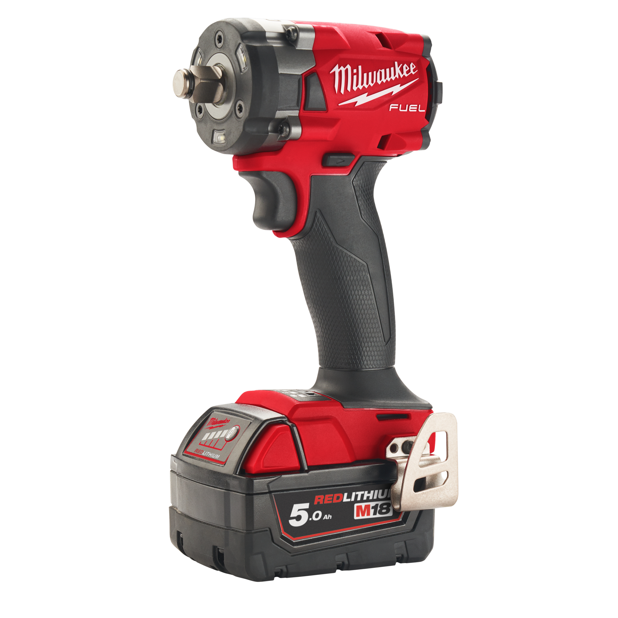 Milwaukee 1/2 in 18V, 5Ah Cordless Impact Wrench Cordless