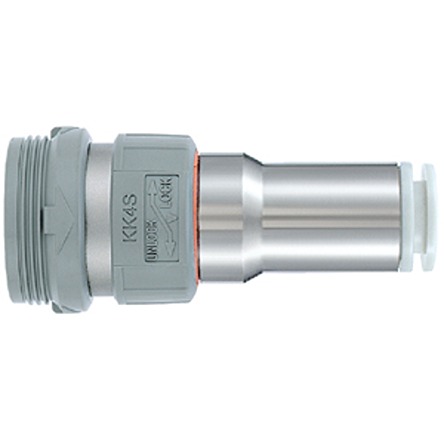 SMC Female, Male Pneumatic Quick Connect Coupling, M5 4mm One Touch Fitting