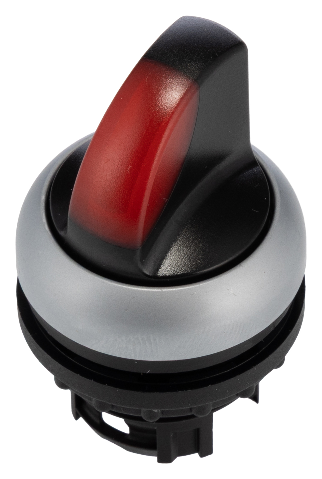 Eaton RMQ Titan Series 2 Position Selector Switch Head, 23mm Cutout, Red Handle