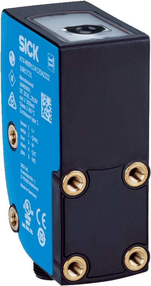 SICK Contrast Sensors 13 mm, LED, PNP, 100 mA, 10.8 → 28.8 V, IP67
