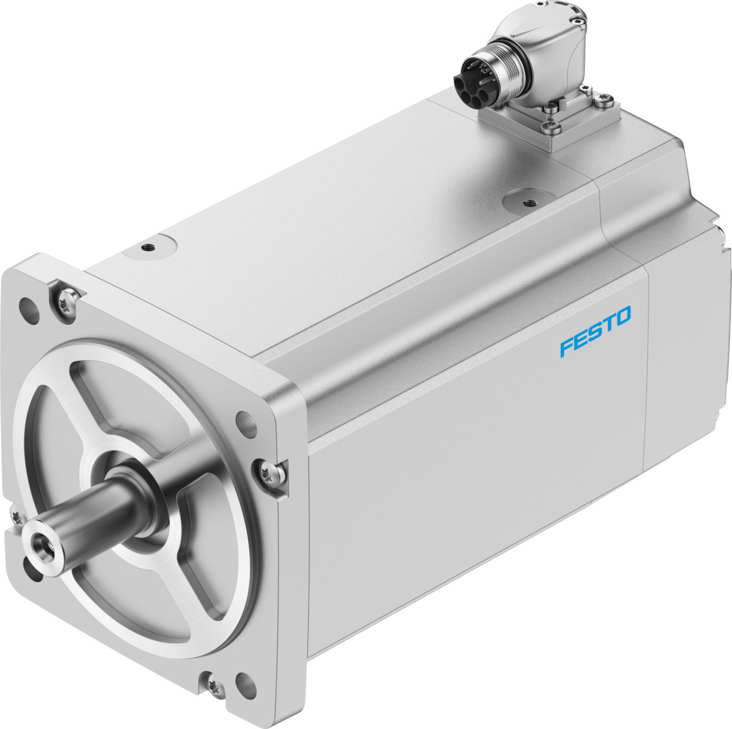 Festo 680 V dc 4257 W Servo Motor, 10000 rpm, 64 Nm Max Output Torque, 24 mm Shaft Diameter
