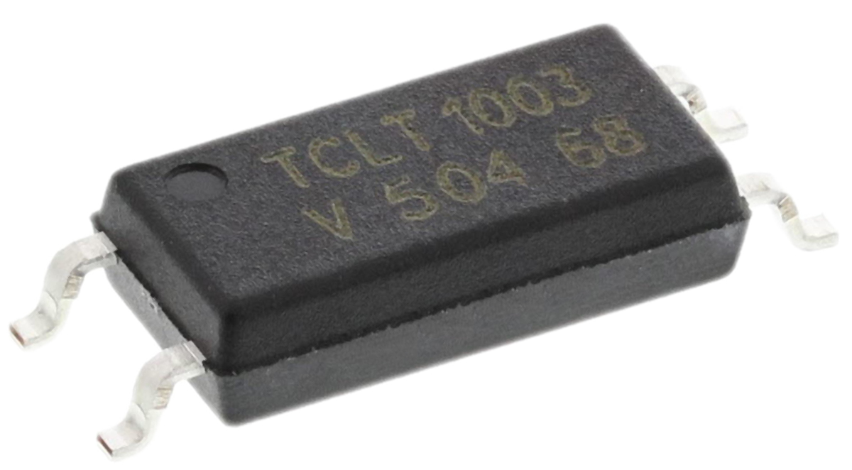 Vishay, TCLT1003 DC Input Transistor Output Optocoupler, Surface Mount, 4-Pin SOP