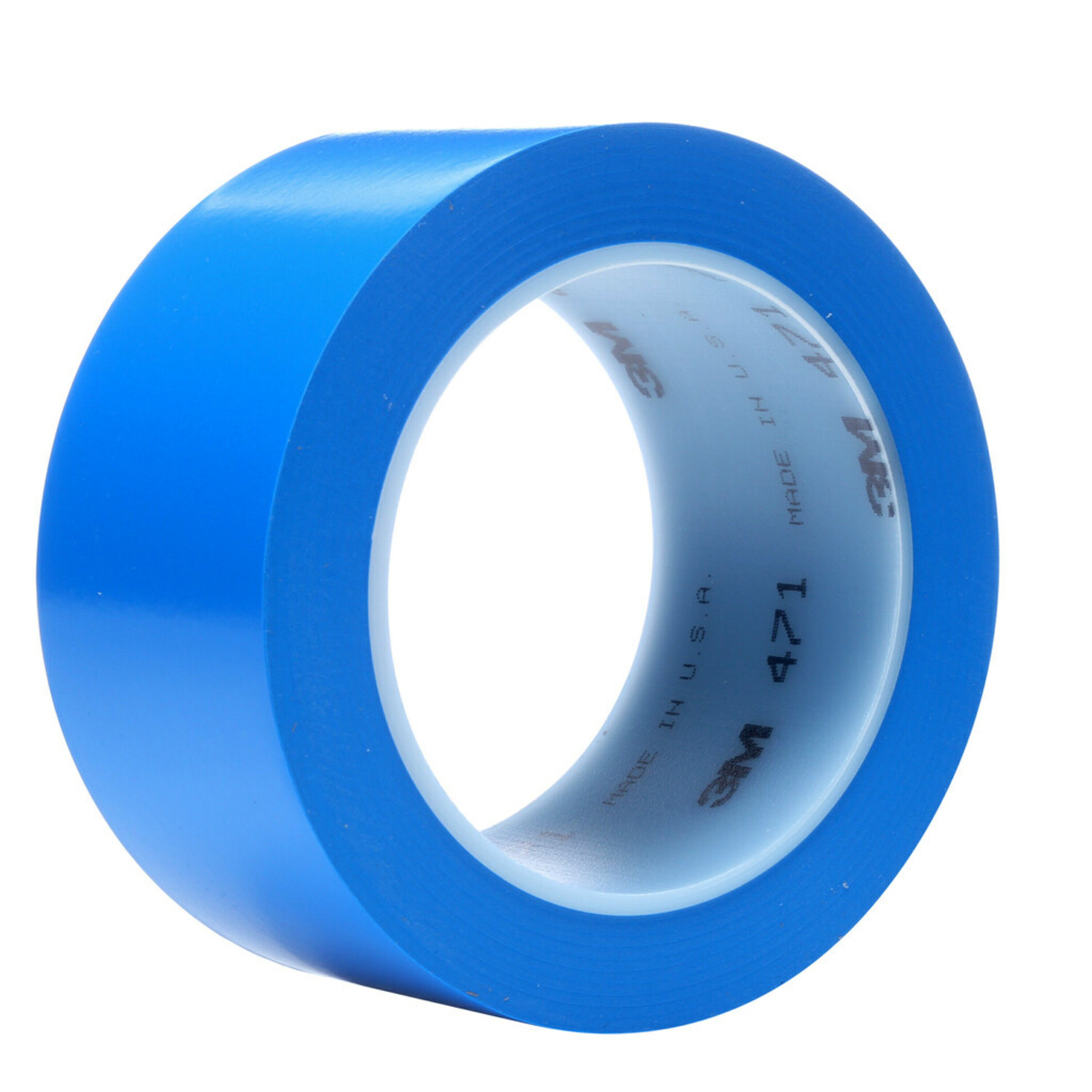 3M 471 Blue PVC 1296in Hazard Tape, 0.13mm Thickness