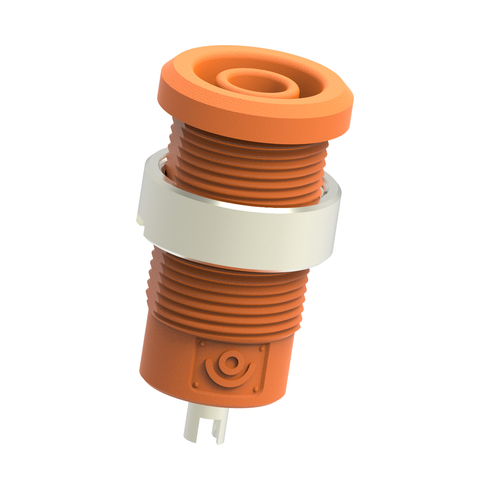 Electro PJP Red Female Banana Socket, 4 mm Connector, Solder Termination, 25A, 1kV, Nickel Plating