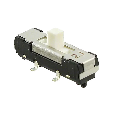 Nidec Components Surface Mount Slide Switch SP 200 mA Slide