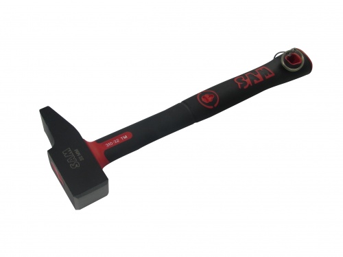 SAM Carbon Steel Riveting Hammer with Fibreglass Handle, 565g