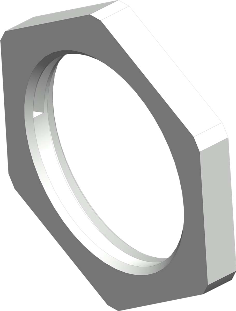 RS PRO Hex Nut For Use With Fixing Thread M20x1.5