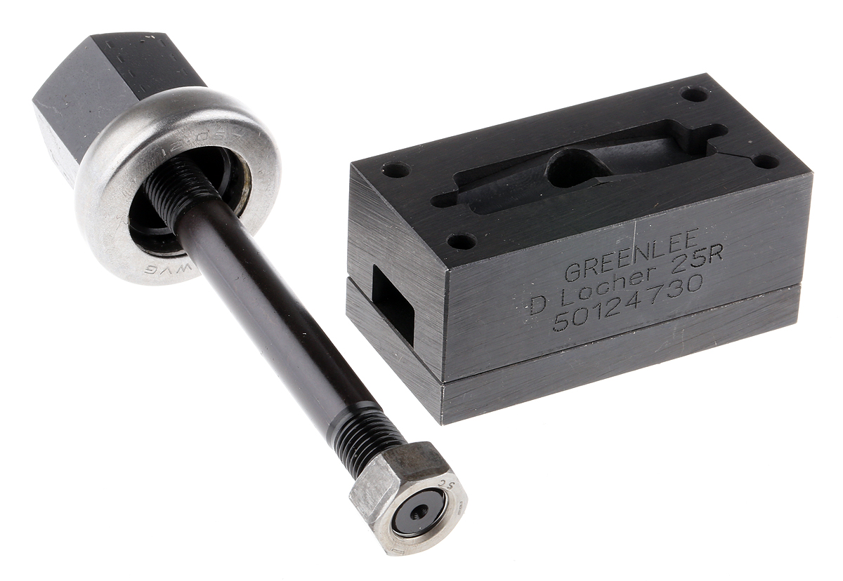 Greenlee Punch and Die Tool, 41.9 x 11.3mm, 25 Way D R, Hydraulic Operation