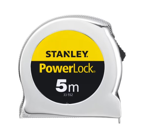 Stanley Powerlock 5m Tape Measure, Metric