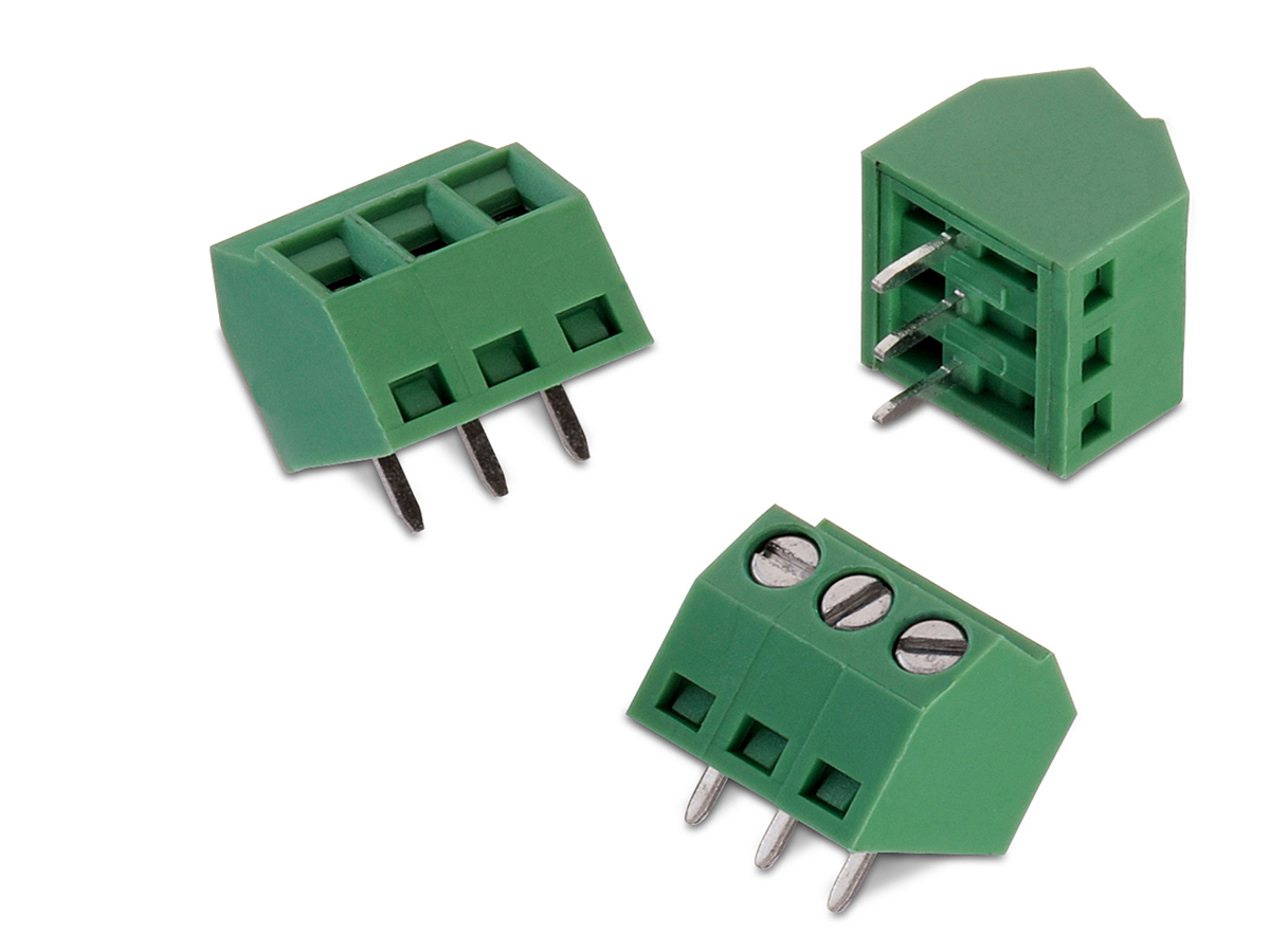 Wurth Elektronik 2211 Series PCB Terminal Block, 3-Contact, 3.5mm Pitch, Through Hole Mount, 1-Row, Solder Termination