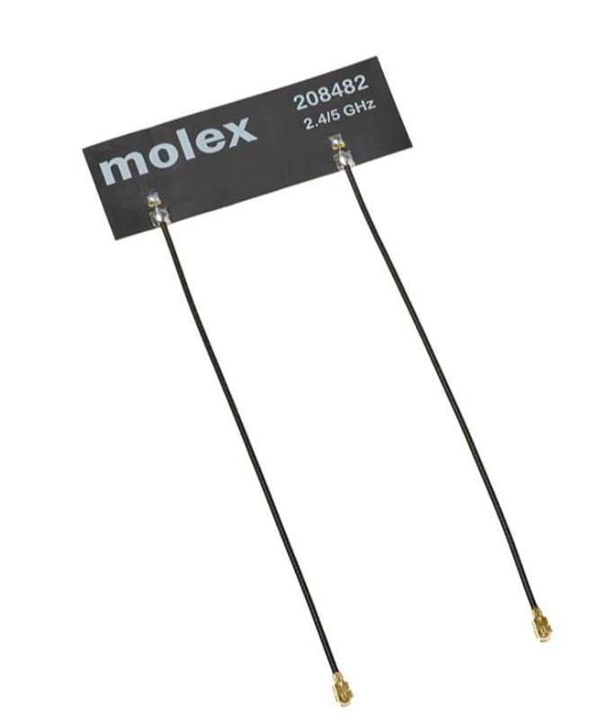 Molex 208482-0200 Square WiFi Antenna, WiFi