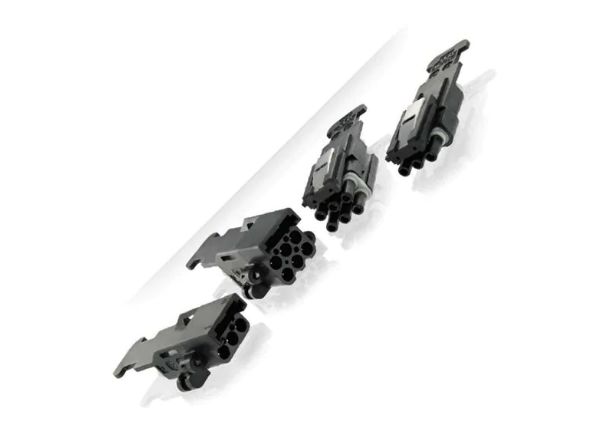 Souriau Sunbank by Eaton Female Connector Housing, 5.08mm Pitch, 3 Way, 1 Row