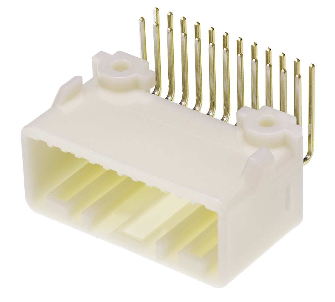 TE Connectivity, MULTILOCK 025 Automotive Connector Socket Through Hole 24 Way, Solder Termination 1318853-2