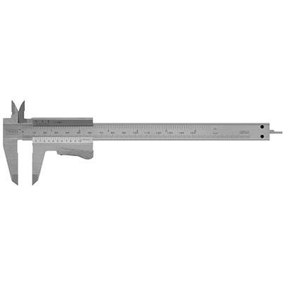 Vogel 150mm Vernier Caliper, Metric