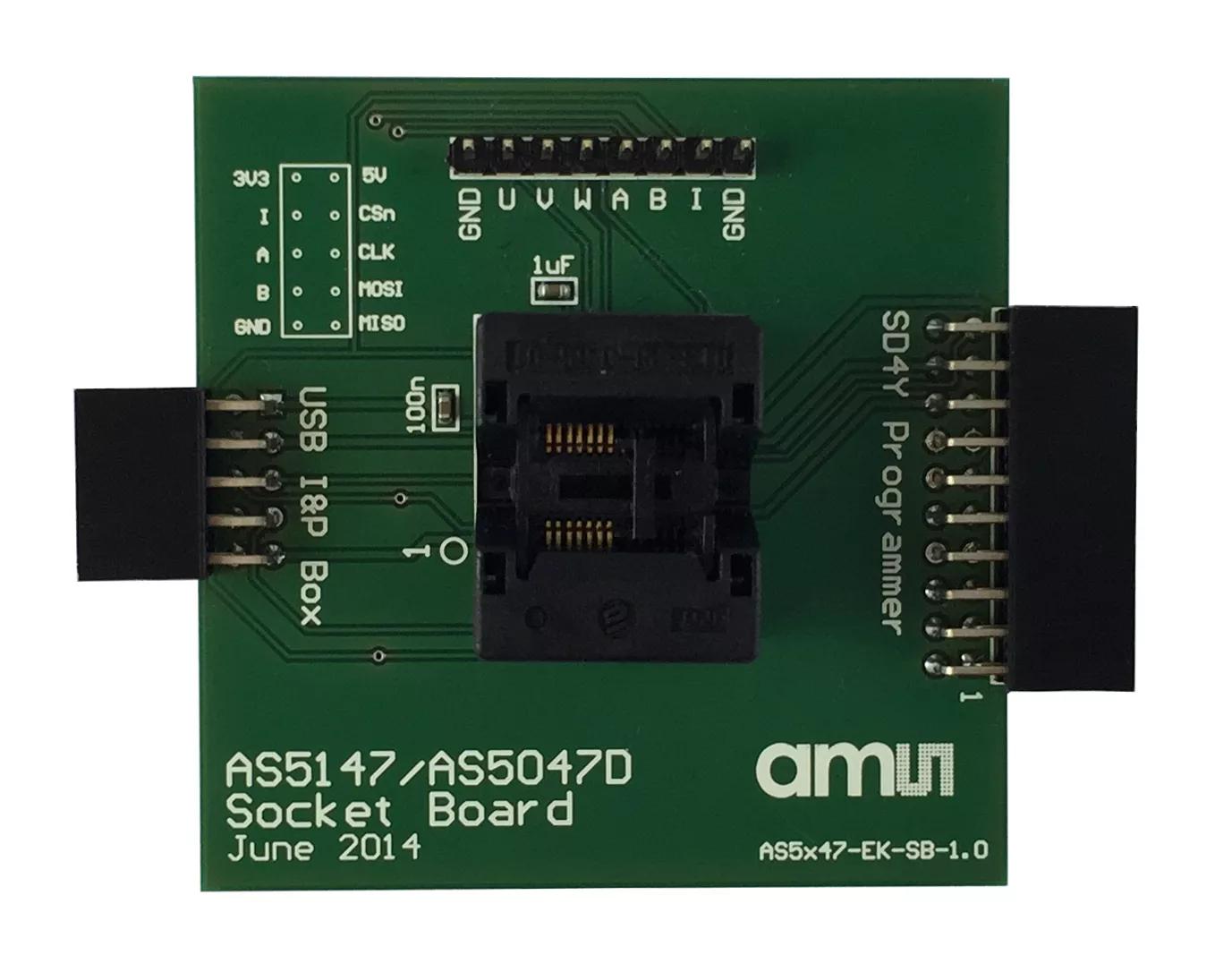ams OSRAM AS5X47-TS_EK_SB Position Sensor Evaluation Kit for AS5X47 AS5X47