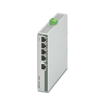 Phoenix Contact 1102077, Unmanaged 4 Port Ethernet Switch With PoE RJ-45