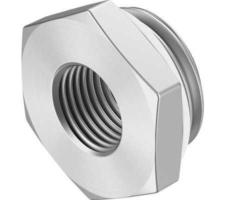 Festo NPFC-RS Series Nipple, G 1 to G 1/2, Threaded Connection Style, NPFC-RS-G1-G12-MF