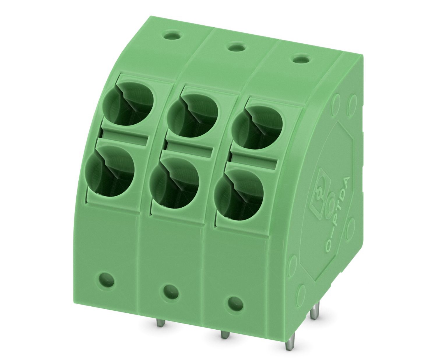 Phoenix Contact PTDA 2.5/ 3-5.0 Series PCB Terminal Block, 5mm Pitch, Through Hole Mount, Solder Termination