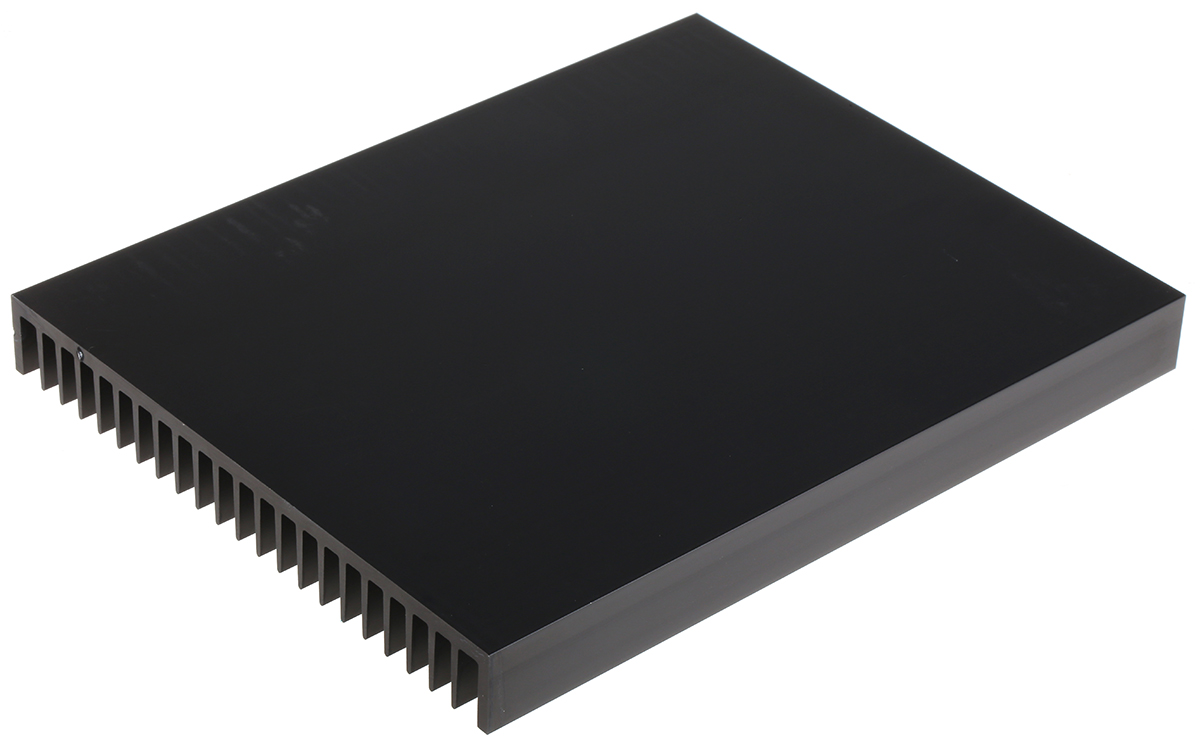 AAVID THERMALLOY Heatsink, Universal Rectangular Alu, 0.43K/W, 250 x 200 x 25mm