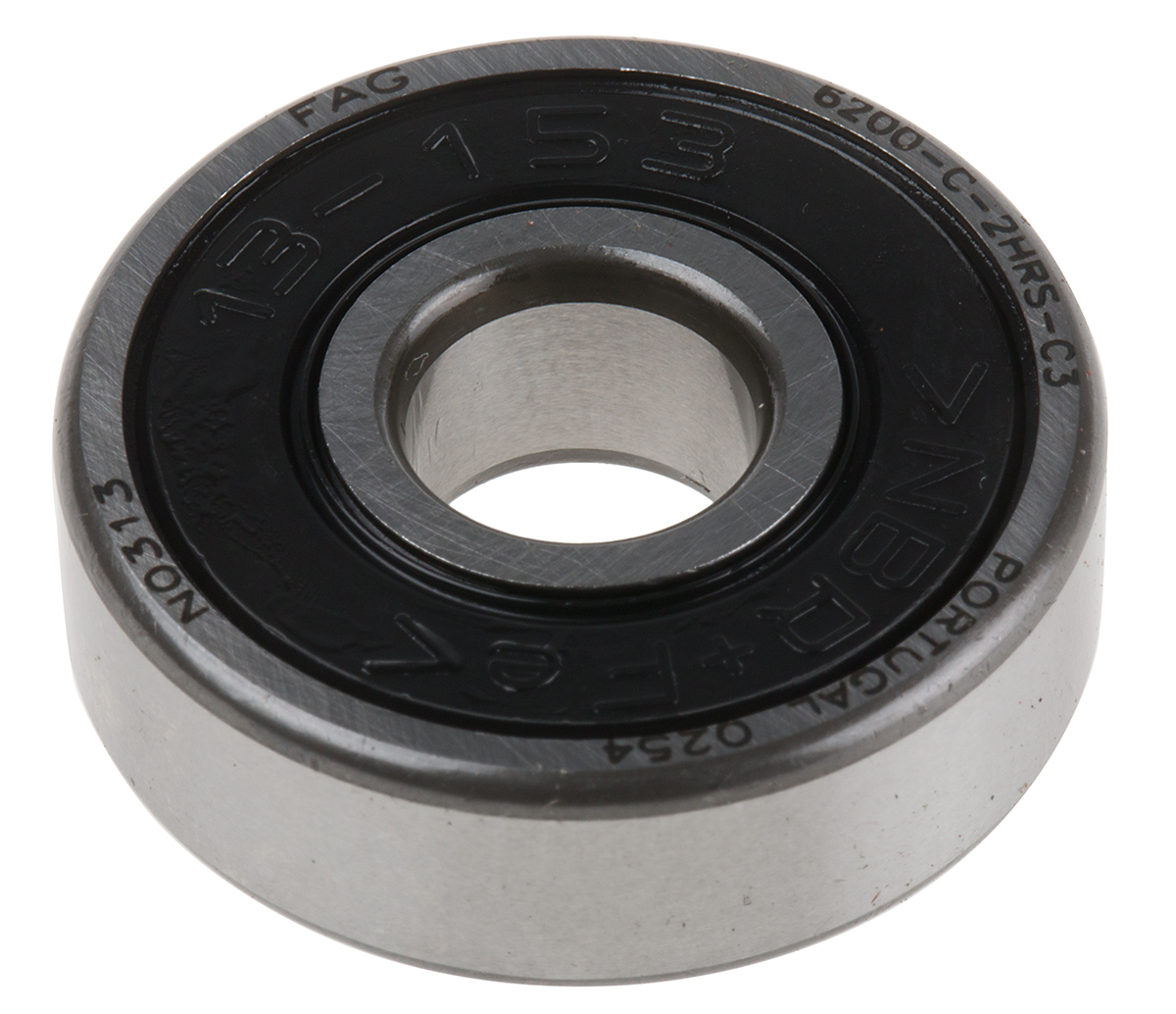FAG 6200-C-2HRS-C3 1 Row Ball Bearing - 10 mm ID, 30 mm OD