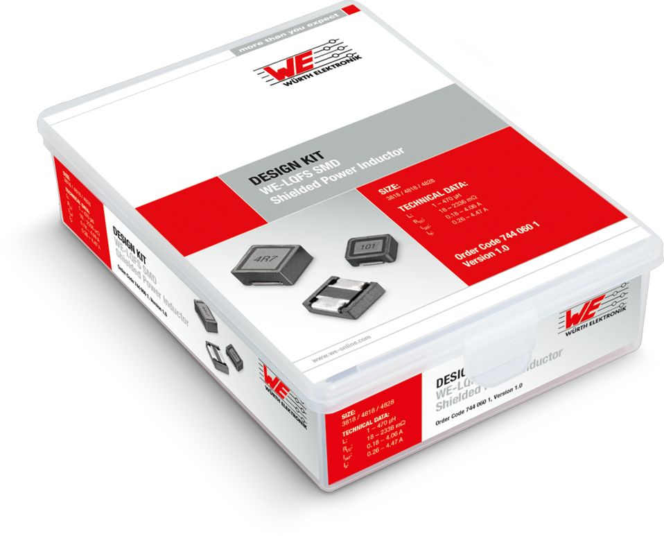 Wurth Elektronik Inductor Kit, 32 pieces