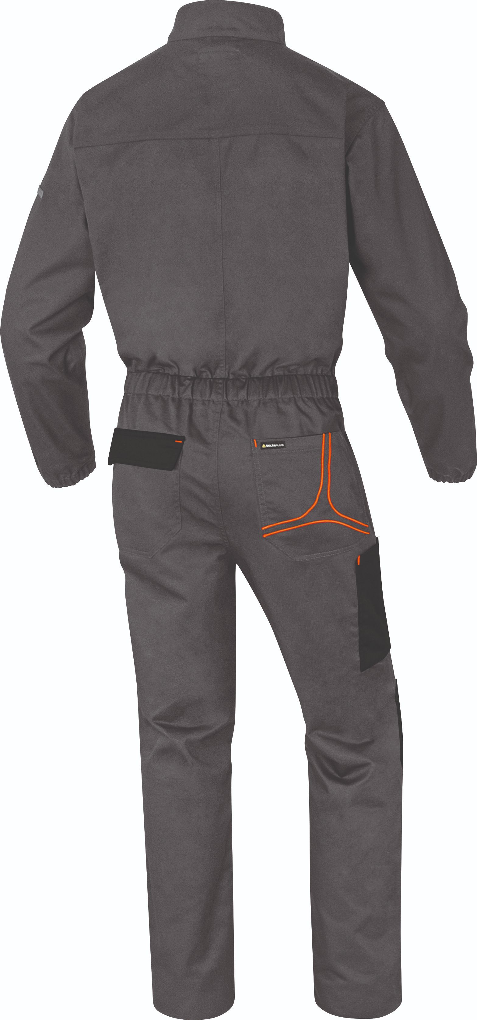 Delta Plus Black/Green/White/Yellow Reusable Overall, L