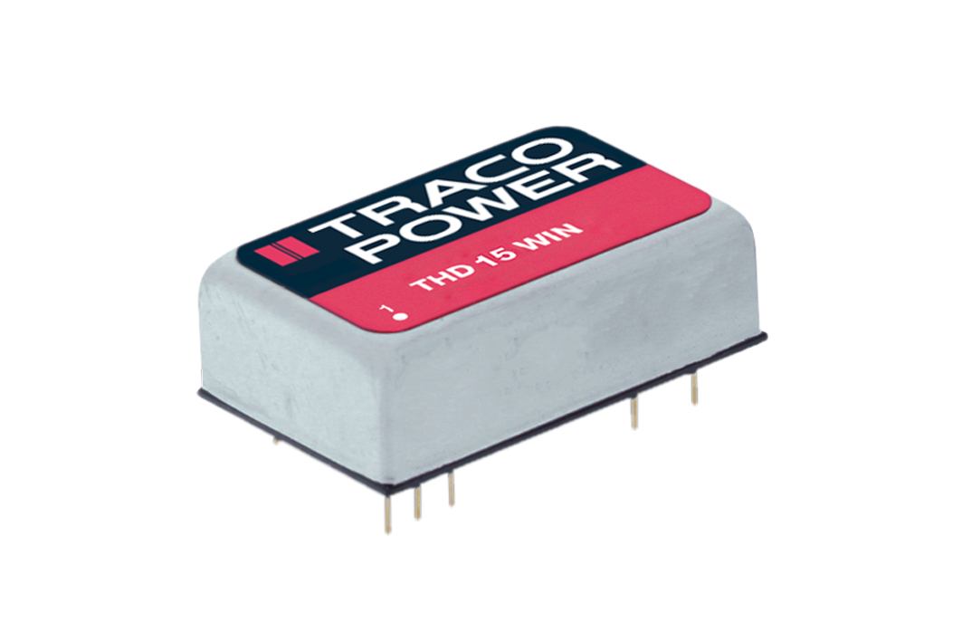 TRACOPOWER THD 15WIN DC-DC Converter, ±12V dc/ ±625mA Output, 9 → 36 V dc Input, 15W, Through Hole, +85°C Max