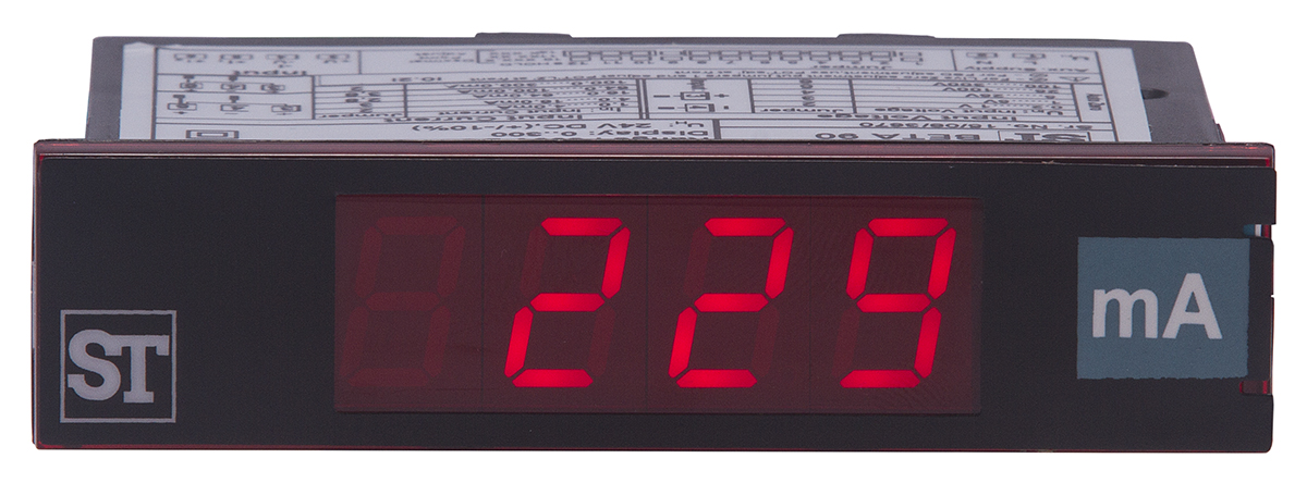 Sifam Tinsley Beta 90 7 Segment Display Digital Panel Multi-Function Meter for Current, 22.2mm x 92mm