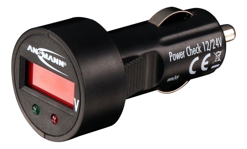 Ansmann 1900-0019 Car Battery Tester 12V Lead Acid