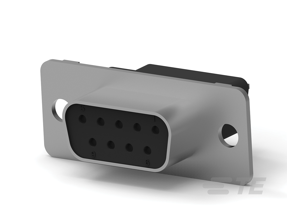 TE Connectivity Amplimite HD-20 9 Way Through Hole D-sub Connector Socket, 2.77mm Pitch