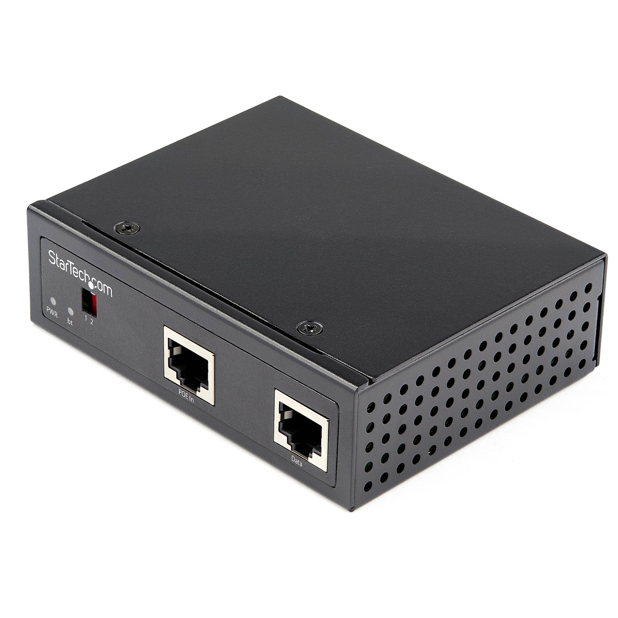 StarTech.com POESLT1G48V, Unmanaged 2 Port Ethernet Switch With PoE