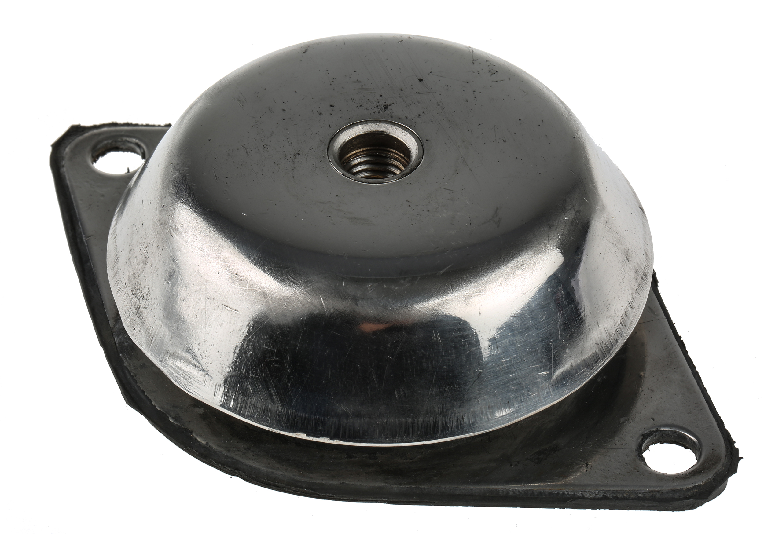 RS PRO Round M12 Anti Vibration Mount with 330kg Compression Load