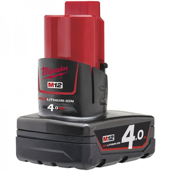 Milwaukee 4932430065 4Ah 12V Power Tool Battery, For Use With M12 Series