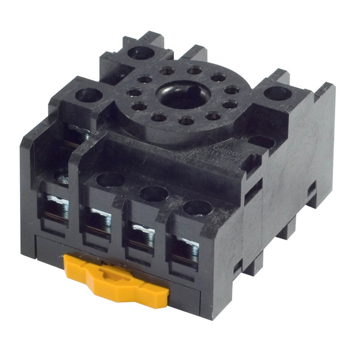 Omron MKS 11 Pin 250V ac DIN Rail Relay Socket, for use with MKS Series