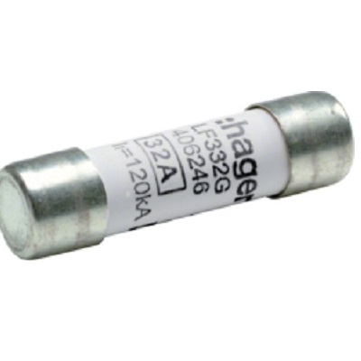 Hager 32A Cartridge Fuse, 10 x 38mm
