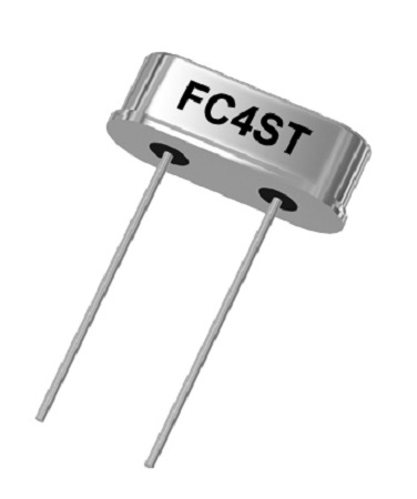 Abracon 4MHz Crystal ±30ppm HC-49-SLF 2-Pin 11.35 x 4.64 x 3.6mm