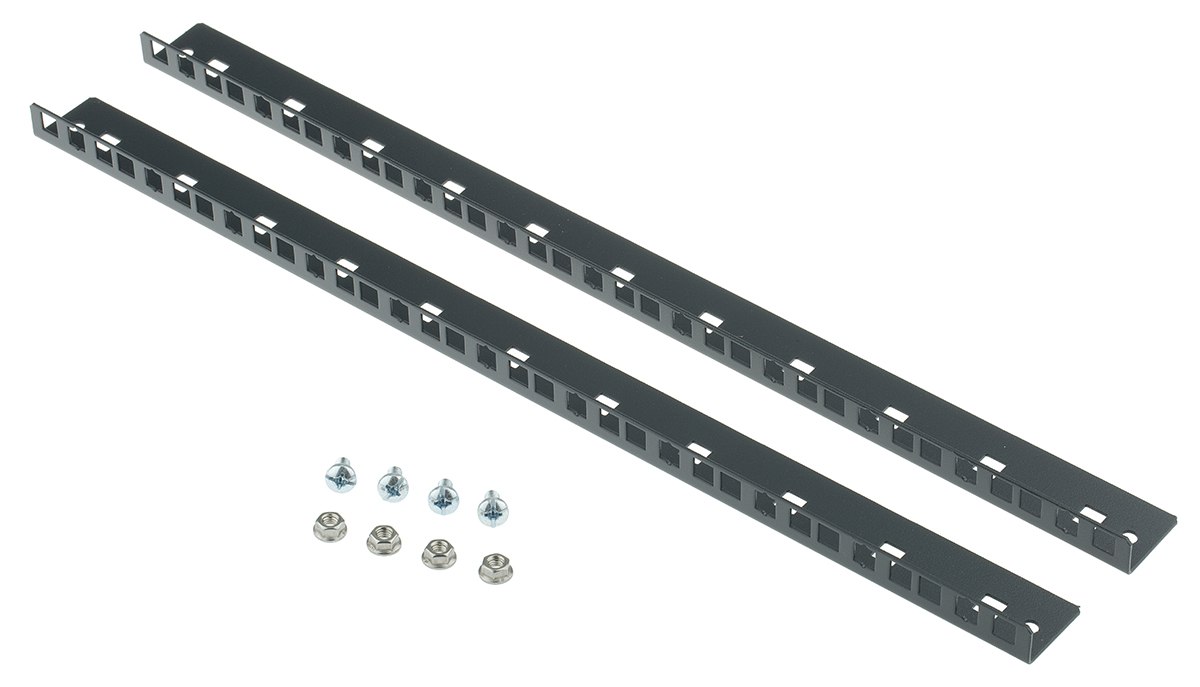 CAMDENBOSS Grey Steel Additional Profile, 9U