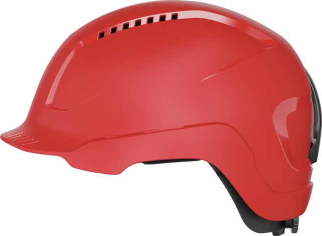 ABUS SCATOR Red Safety Helmet, AdjustableVentilated