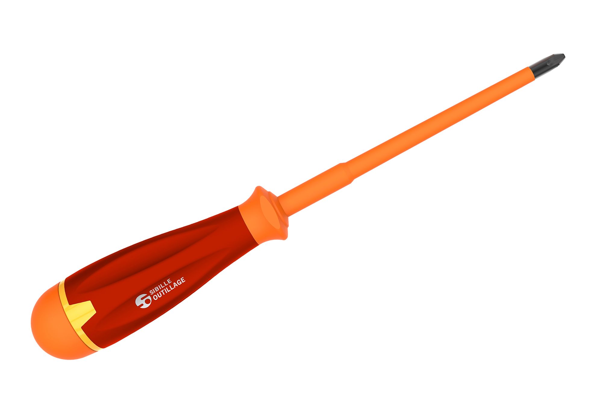 Penta Phillips Insulated Screwdriver, PH0 Tip, 75 mm Blade, VDE/1000V