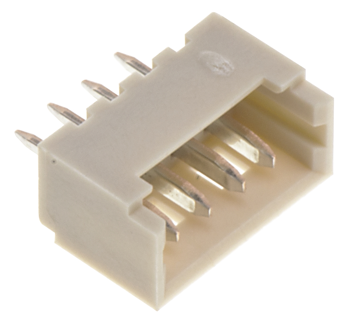 Molex PicoBlade Series Straight Through Hole PCB Header, 4 Contact(s), 1.25 mm Pitch, 1 Row, Shrouded