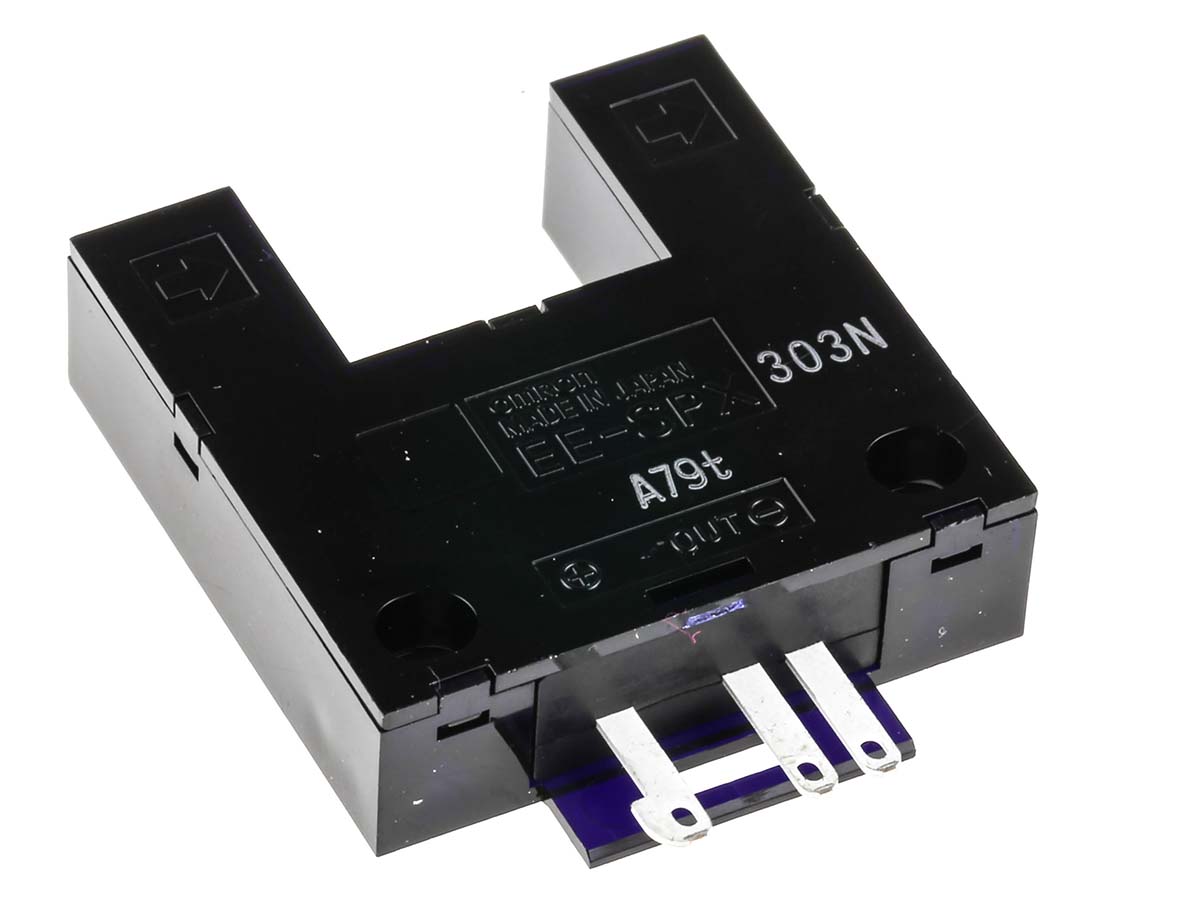 Omron Through Beam Photoelectric Sensor, Fork Sensor, 13 mm Detection Range