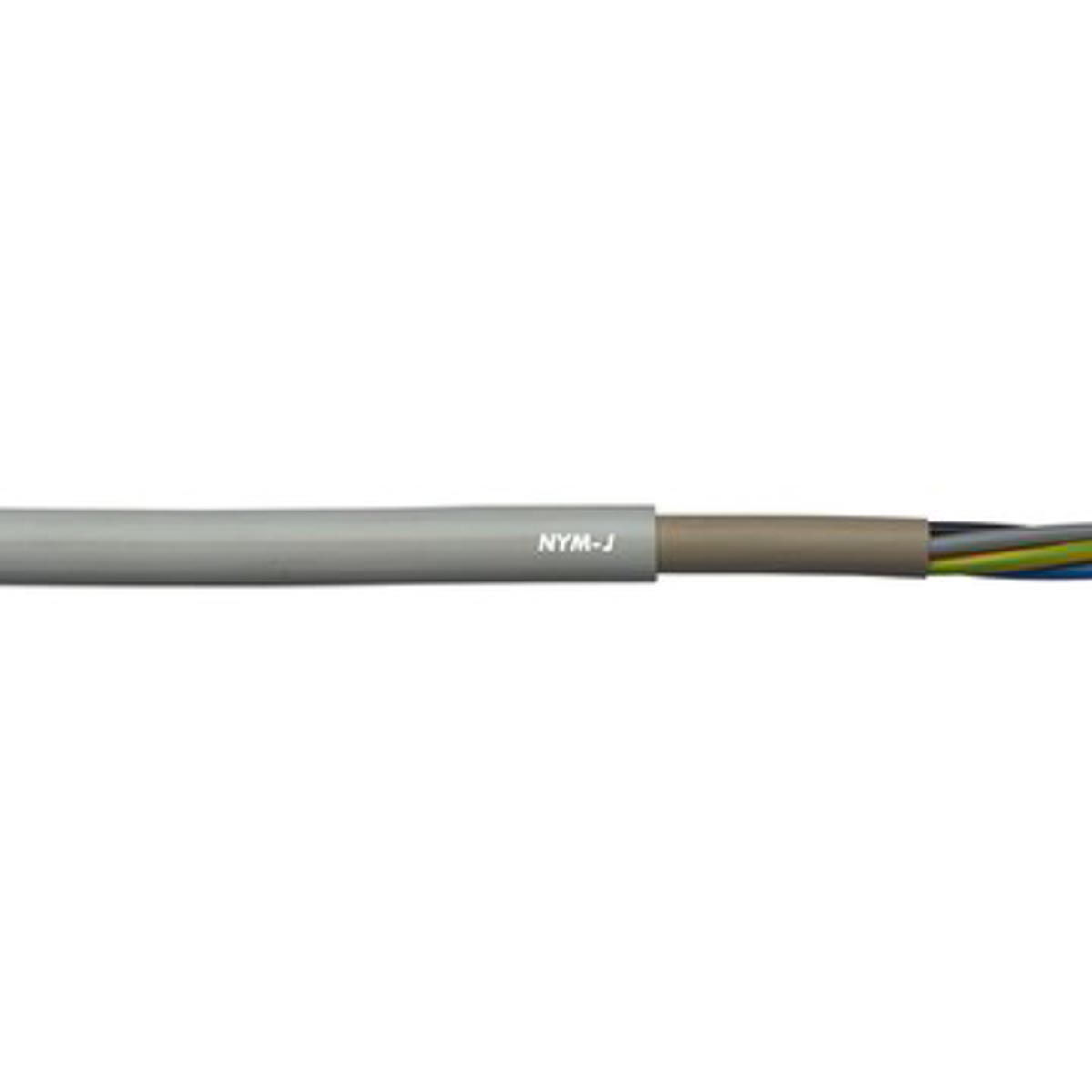 Lapp NYM-J 1.5 mm² 3 Core Power Cable, Grey PVC, 50m