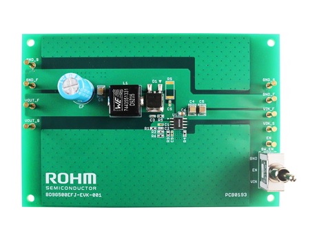 ROHM Evaluation Board of BD9G500EFJ-LA DC-DC Converter for BD9G500EFJ-LA
