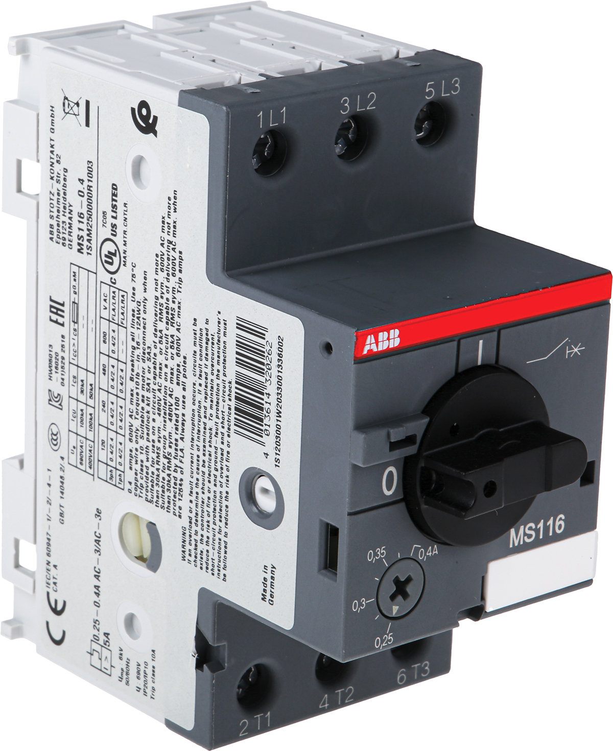 ABB Motor Protection Circuit Breaker